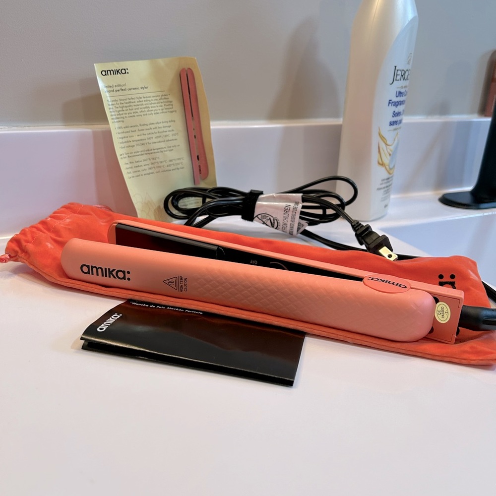 Amika Limited Edition Pink Hair Straightener